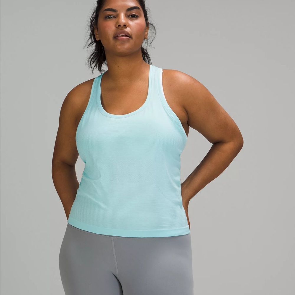 Lululemon SWIFTLY TECH RACERBACK 2.0 *RACE LENGTH — Icing Blue/Icing Blue